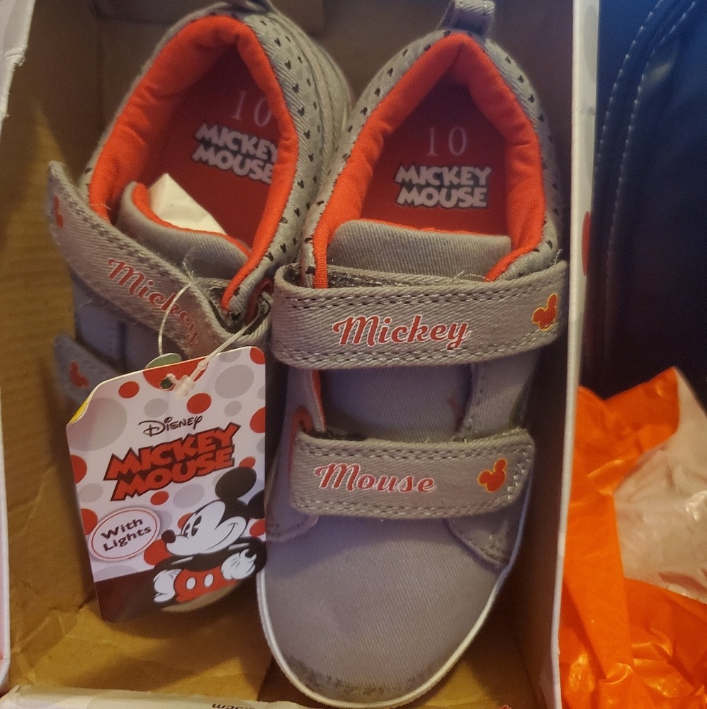 Unisex Mickey mouse kids shoes